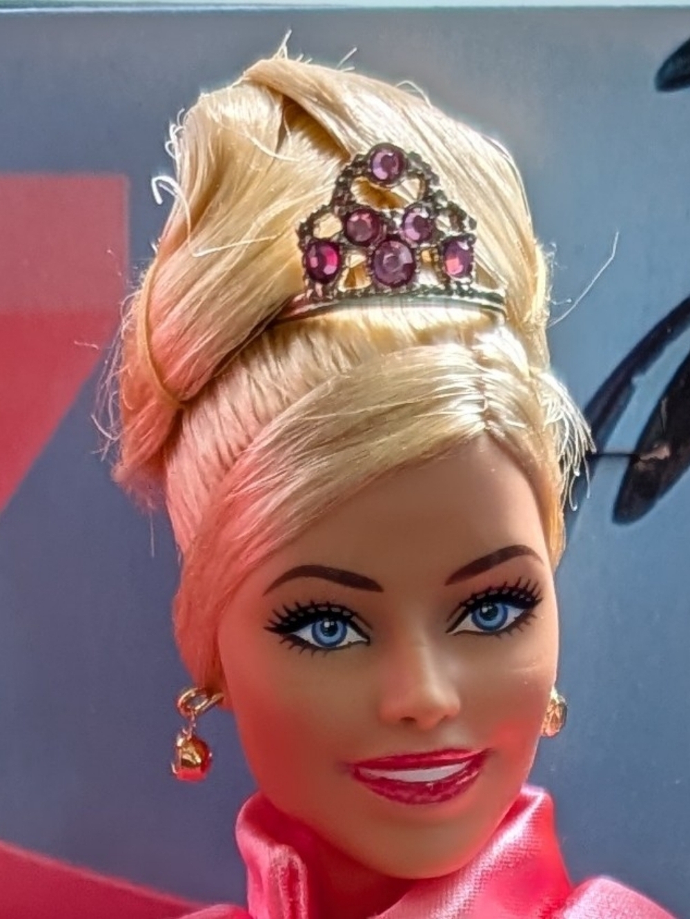Barbie The Movie Margot Kidder Restyled Pink Givenchy Cocktail Dress/Coat - Picture 16 of 16